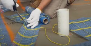 underfloor heating Installation Process