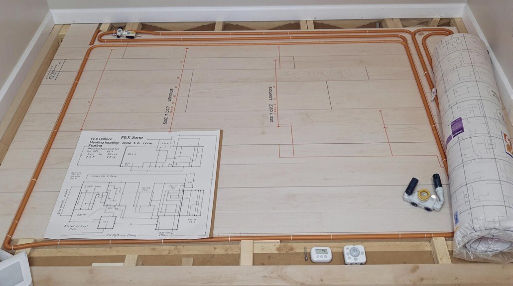 underfloor heating project planning