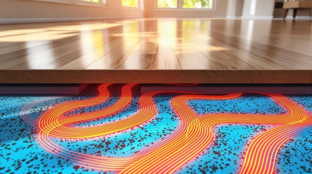 underfloor heating system types