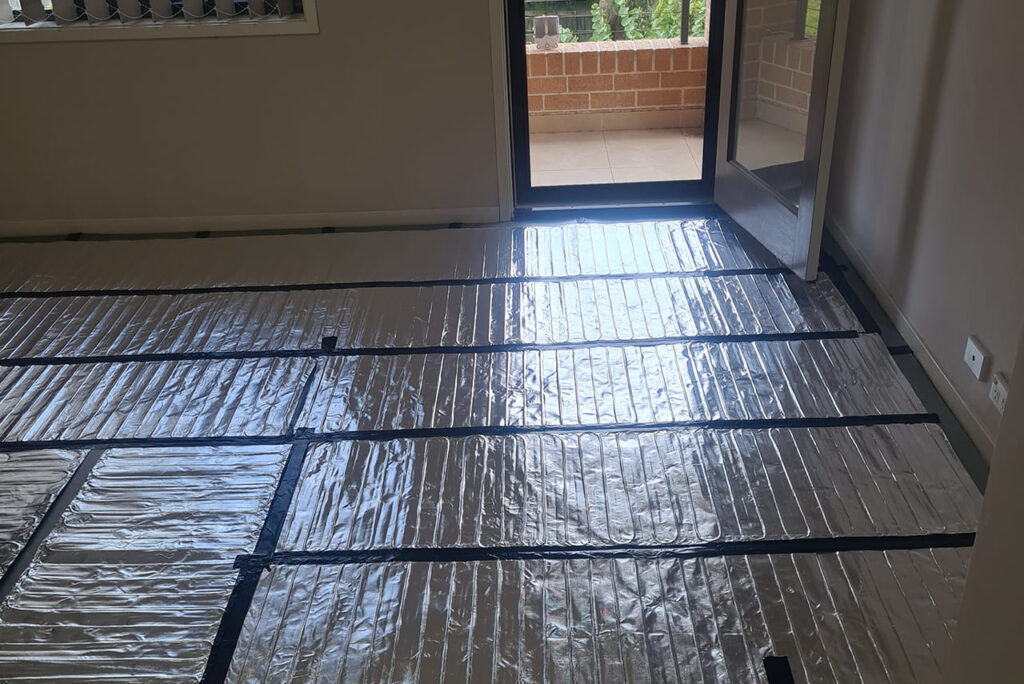 Carpet Underfloor Heating Installation
