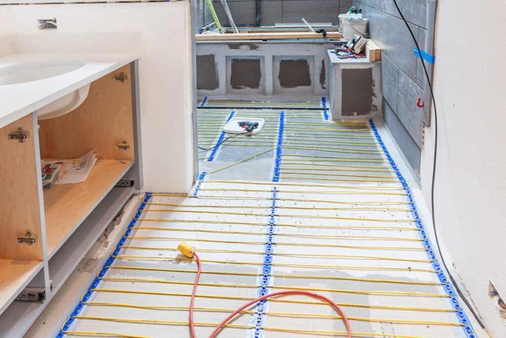 Kitchen Underfloor Heating Installation in Sydney