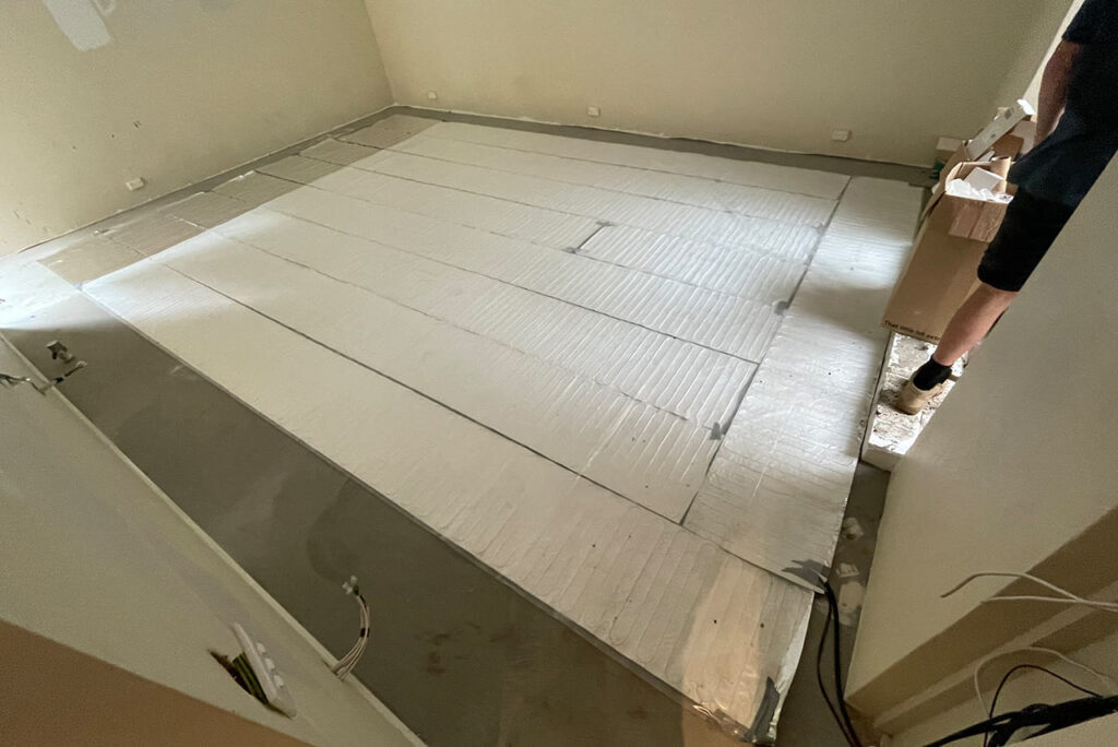 Single Room Electric Underfloor Heating System
